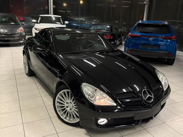 Mercedes-benz SLK 200 KOMPRESSOR Cabriolet 1.8i Essence, Autos, Mercedes-Benz, Entreprise, SLK, Air conditionné, Bluetooth, Cruise Control