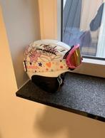 Skihelm Alpina met bril, Overige typen, Zo goed als nieuw, Ski, Ophalen