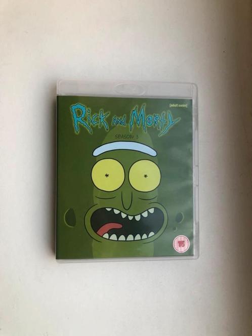 Rick and Morty (Season 3) (Blu-ray), Cd's en Dvd's, Blu-ray, Zo goed als nieuw, Avontuur, Ophalen of Verzenden