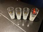 Jupiler glazen – set van 4, Verzamelen, Ophalen of Verzenden, Zo goed als nieuw, Bierglas