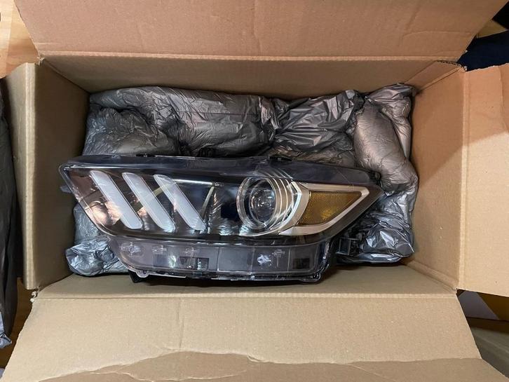 Set koplampen L+R Ford Mustang 2015-2018, Auto-onderdelen, Verlichting, Ford, Nieuw, Ophalen