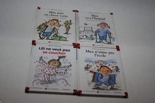 4 BD / livres éducatifs Max & Lili le 1,6,10,13 TBE, Boeken, Kinderboeken | Kleuters, Zo goed als nieuw, Ophalen of Verzenden