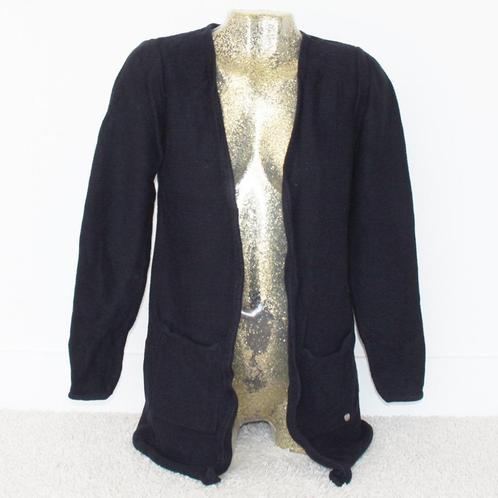 Magnifique gilet en jean Garcia - 82 (S) € 20,-, Vêtements | Femmes, Pulls & Gilets, Comme neuf, Taille 36 (S), Noir, Envoi