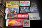 16 spellen: stratego, scrabble, pac man, monopoly, risk,..., Hobby en Vrije tijd, Ophalen of Verzenden, Zo goed als nieuw