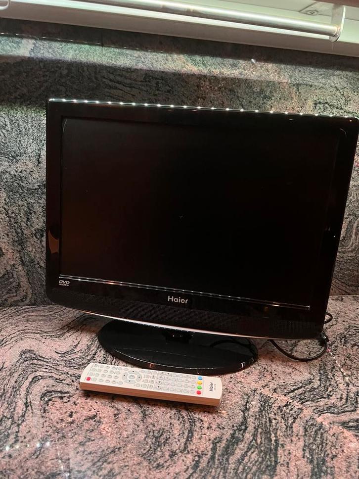 Haier compacte draagbare tv 50cm full hd dvd hdmi vga koopje, Audio, Tv en Foto, Televisies, Zo goed als nieuw, LCD, 40 tot 60 cm