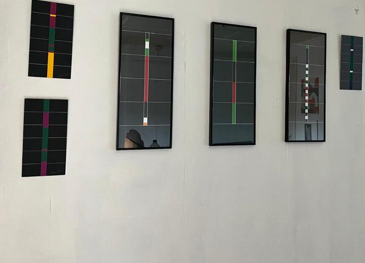 Stockverkoop Schilderijen Pop-upgalerij, Antiek en Kunst, Kunst | Schilderijen | Abstract, Ophalen of Verzenden