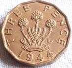 GRANDE-BRETAGNE : BELLE THREEPENCE 1944 KM 849 UNC ! ! !, Timbres & Monnaies, Enlèvement ou Envoi, Autres pays, Monnaie en vrac