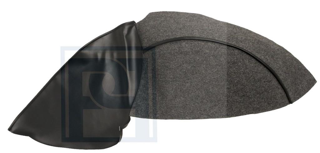 Volvo Bekleding Amazon kombi wielkast zwart Rechtsachter -, Ophalen of Verzenden, Nieuw, Volvo