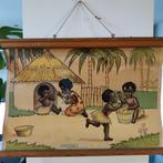 Oude schoolplaat, Antiek en Kunst, Antiek | Schoolplaten, Ophalen
