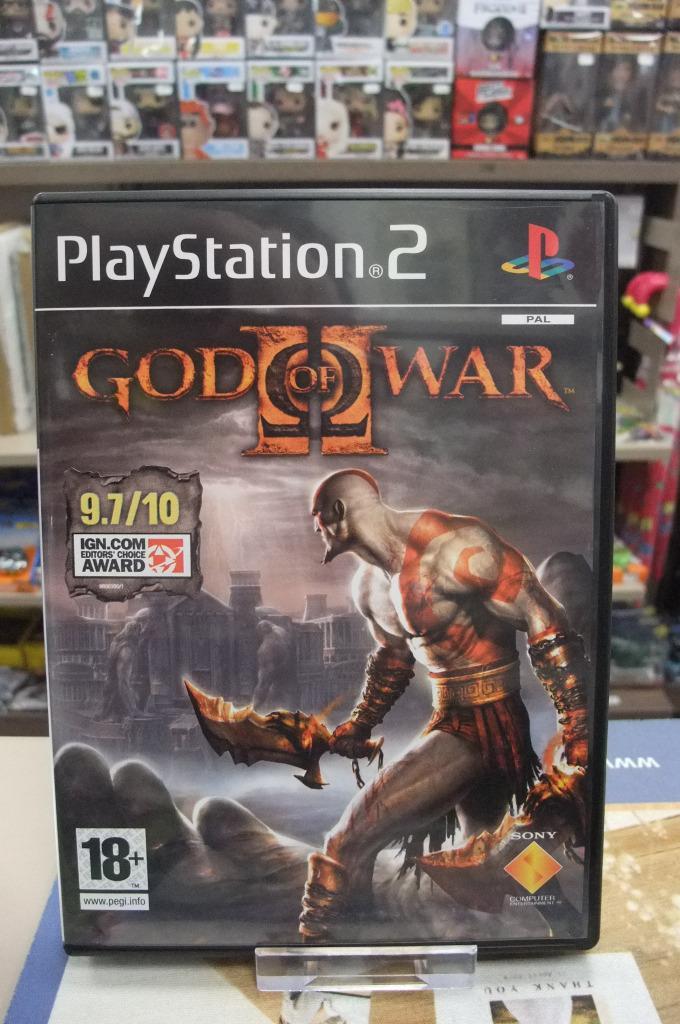 God of War II (cib) ps2, Games en Spelcomputers, Games | Sony PlayStation 2, Zo goed als nieuw, Avontuur en Actie, 1 speler, Vanaf 18 jaar