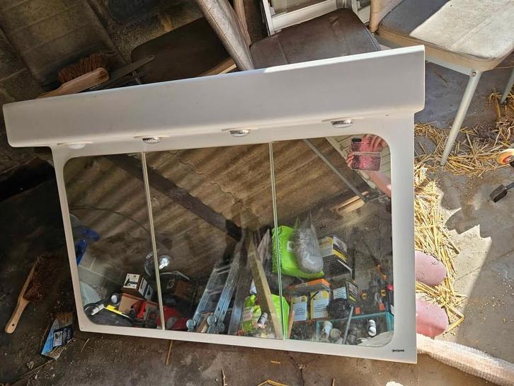 Armoire à pharmacie, Huis en Inrichting, Badkamer | Badkamermeubels, Gebruikt, Spiegelkast, Minder dan 100 cm, 100 tot 150 cm
