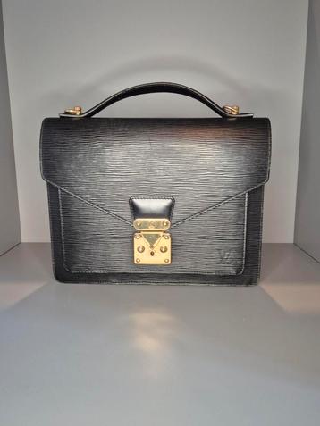 Authentieke Louis Vuitton Monceau 28 - zwart epi leer  beschikbaar voor biedingen