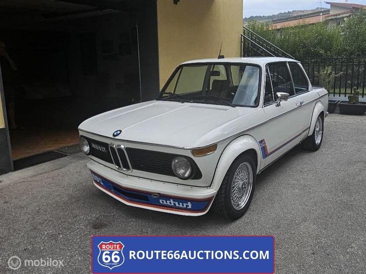 BMW 2002 Turbo | 1978 | Route 66 Auctions, Auto's, Oldtimers, Bedrijf, Te koop, BMW, Benzine, Overige carrosserie, Handgeschakeld