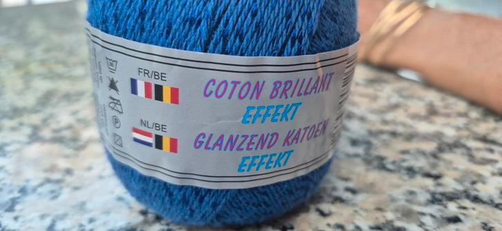 GEZOCHT Glanzend katoen effekt CHERCHE coton brillant effek, Hobby & Loisirs créatifs, Tricot & Crochet, Neuf, Enlèvement ou Envoi