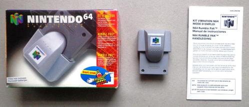 Originele Rumble Pak voor de Nintendo 64 in doos, Games en Spelcomputers, Games | Nintendo 64, Gebruikt, Ophalen of Verzenden
