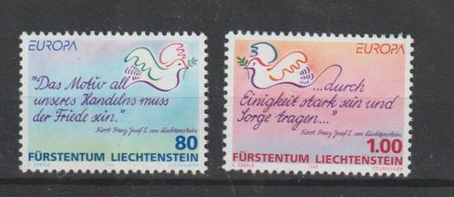 Liechtenstein 1995 Europa Cept - Paix et Liberté **, Timbres & Monnaies, Timbres | Timbres thématiques, Non oblitéré, Autres thèmes