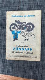 Zundapp, Motoren, Handleidingen en Instructieboekjes, Ophalen