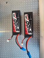 2x Hardcase 2s lipo batterij 5400mah ec5 connector, Ophalen