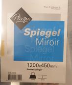 Plieger spiegel zilver 1200 x450 mm, Nieuw, 100 tot 150 cm, Minder dan 50 cm, Rechthoekig