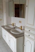 lavabo's  en andere sanitair+ retro hout en keramiek beker, Doe-het-zelf en Bouw, Ophalen, Glas