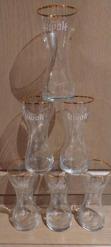 kwak glazen 6 stuks beschikbaar voor biedingen