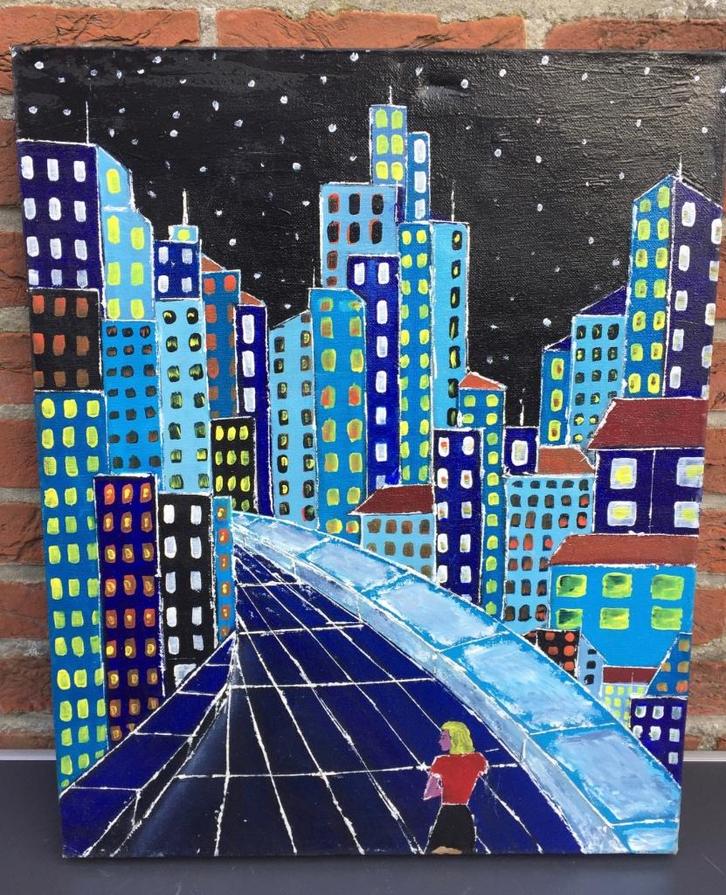 Peinture, Gabriel Azuelos 2012, Antiquités & Art, Art | Peinture | Moderne, Enlèvement ou Envoi