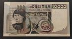 Italië - 10000 Lire 1980 - VF, Postzegels en Munten, Bankbiljetten | Europa | Niet-Eurobiljetten, Ophalen of Verzenden, Italië