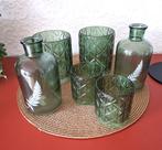 Collectie van 6 theelichtvaasjes en vaasjes, Huis en Inrichting, Woonaccessoires | Vazen, Ophalen of Verzenden, Zo goed als nieuw