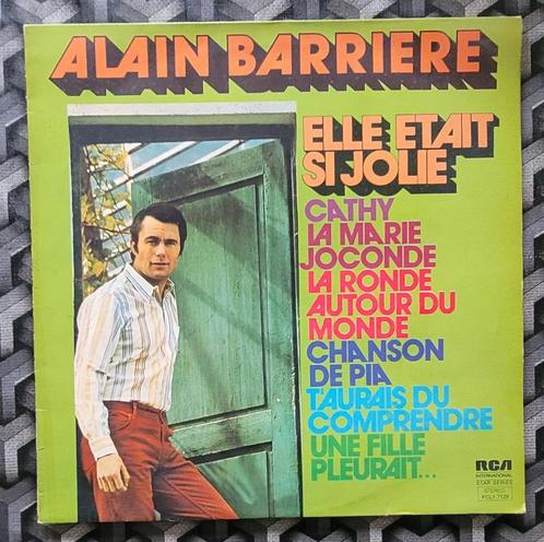 LP de Alain Barriere Elle était si jolie, CD & DVD, Vinyles | Pop, Utilisé, 1960 à 1980, Enlèvement ou Envoi