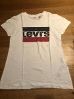 Levi's witte t shirt XS, Wit, Ophalen of Verzenden, Korte mouw, Maat 34 (XS) of kleiner