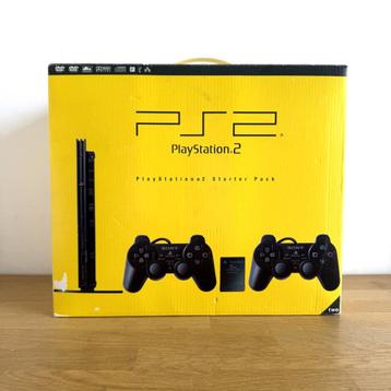 Console Playstation 2 Slim Starter Pack beschikbaar voor biedingen