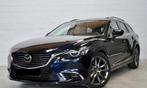 Mazda 6 2.2 SKYACTIVE D175 ch, Auto's, Automaat, 4 cilinders, Blauw, Leder