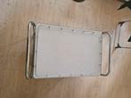 vintage refter / hospitaalkarretje Chrome op wieltjes, Ophalen, Gebruikt