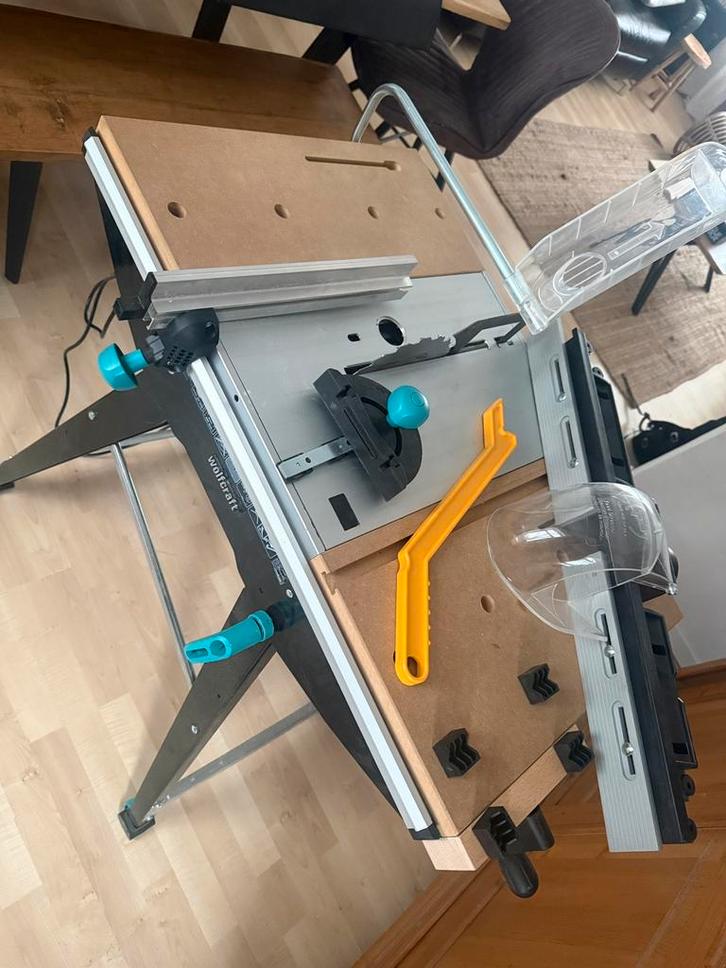 Etabli WOLFCRAFT mastercut 1500, Doe-het-zelf en Bouw, Werkbanken, Zo goed als nieuw, Ophalen