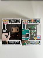 Funko Pop - Johnny Cash 116 & Power Rangers Green Ranger 360, Verzamelen, Poppetjes en Figuurtjes, Ophalen, Zo goed als nieuw