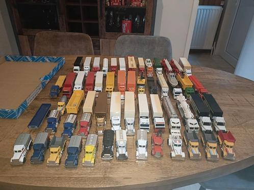 53 x Matchbox-konvooi Kenworth Peterbilt Mack Daf Scania, Hobby en Vrije tijd, Modelbouw | Auto's en Voertuigen, Zo goed als nieuw