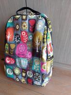 kleurrijke laptoprugzak 17,3'' Sleevy Deluxe zr goede staat, Enlèvement ou Envoi, 17 pouces ou plus, Utilisé, Sac à dos