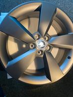 1 x Skoda 17 inch nieuwe matzwarte Prestige aluminium velg, Auto-onderdelen, Banden en Velgen, Ophalen, Nieuw