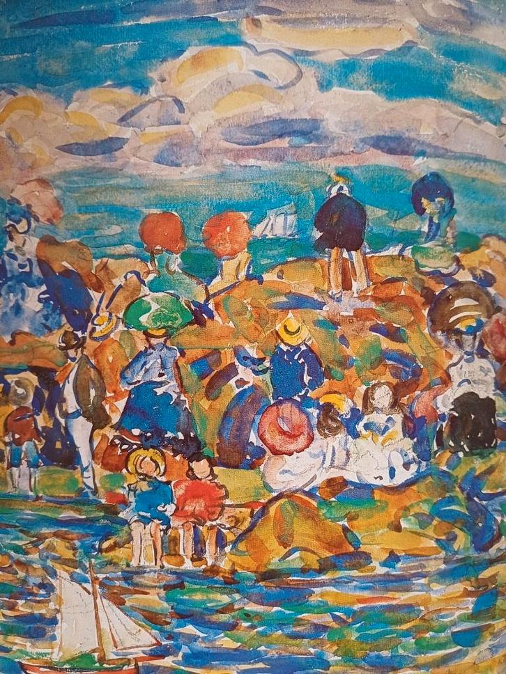 Kunstboek "Maurice Prendergast", Boeken, Kunst en Cultuur | Beeldend, Zo goed als nieuw, Schilder- en Tekenkunst, Ophalen of Verzenden