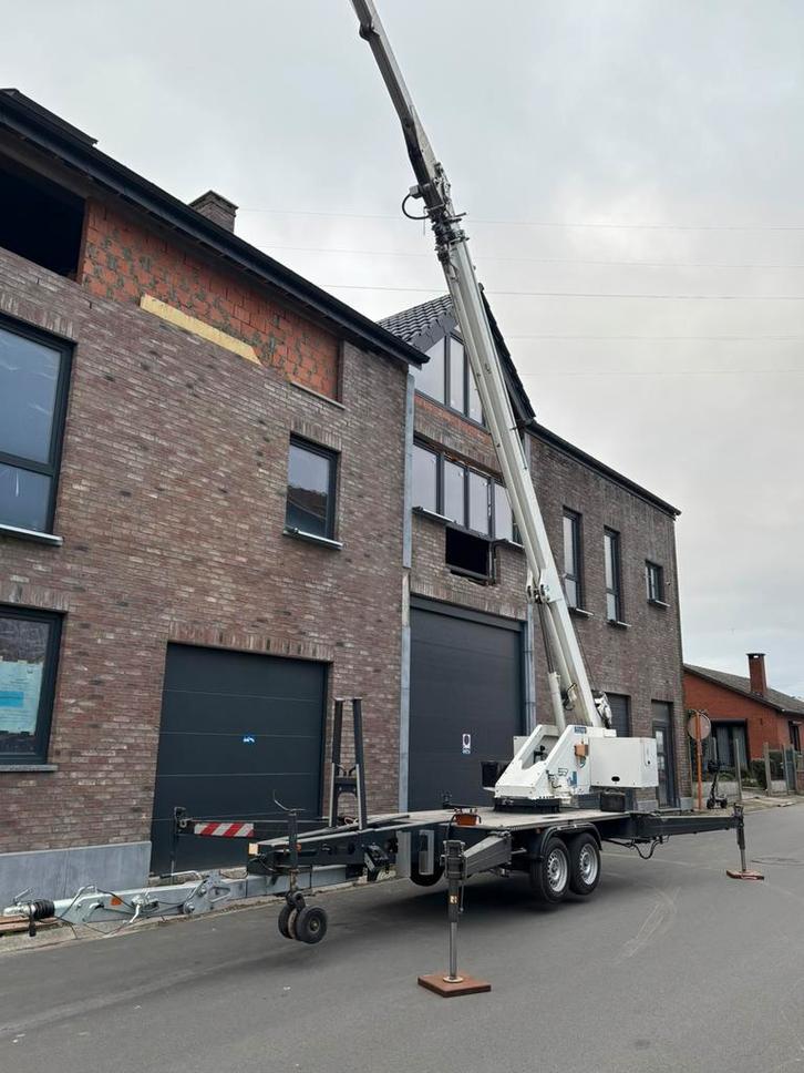 Böcker aanhangwagenkraan, Zakelijke goederen, Machines en Bouw | Kranen en Graafmachines, Kraan, Ophalen