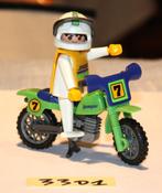 Playmobil 3301 Motorcrosser (vintage 1987), Ophalen of Verzenden, Gebruikt, Complete set
