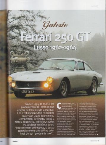 Ferrari 250 GT Lusso klassieke auto beschikbaar voor biedingen
