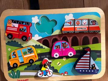 Houten puzzels van Janot 5 maal beschikbaar voor biedingen