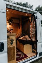 rustieke, volledig off-grid zelfbouw camper, Caravans en Kamperen, Mobilhomes, Diesel, Particulier