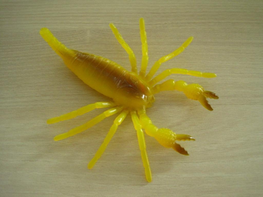 Speelgoed schorpioen geel 15 x 13 cm, Kinderen en Baby's, Ophalen of Verzenden, Gebruikt, Ontdekken