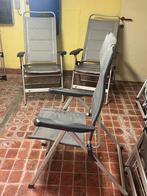 Grote ligstoelen Dukdalf en kleine klapstoelen, Caravans en Kamperen, Ophalen, Zo goed als nieuw