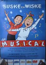 Suske en Wiske Musical - affiche - 1995 - Antwerpen, Verzamelen, Ophalen of Verzenden, Suske en Wiske, Zo goed als nieuw, Plaatje, Poster of Sticker