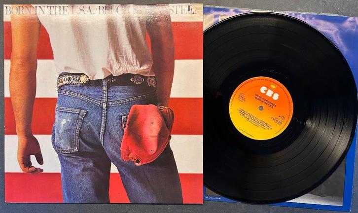 BRUCE SPRINGSTEEN - Born in the USA ( LP ), Cd's en Dvd's, Vinyl | Rock, Zo goed als nieuw, Poprock, 12 inch, Verzenden