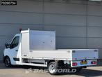 Renault Master 145PK Open Laadbak Dubbellucht 3,5t Trekhaak, Auto's, Stof, Gebruikt, Renault, Wit