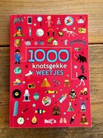 1000 knotsgekke weetjes, Ophalen of Verzenden, Nieuw
